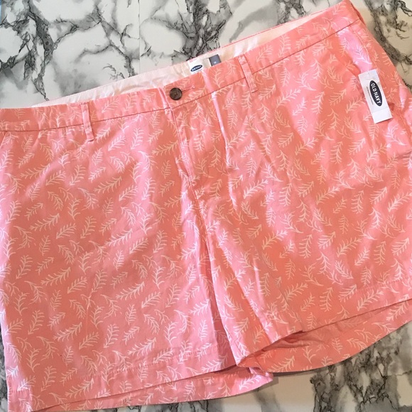 ɴᴡᴛ ᴏʟᴅ ɴᴀᴠʏ ᴇᴠᴇʀʏᴅᴀʏ sʜᴏʀᴛs ɪɴ ᴘɪɴᴋ ғʟᴏʀᴀʟ ᴘʀɪɴᴛ - Picture 2 of 5